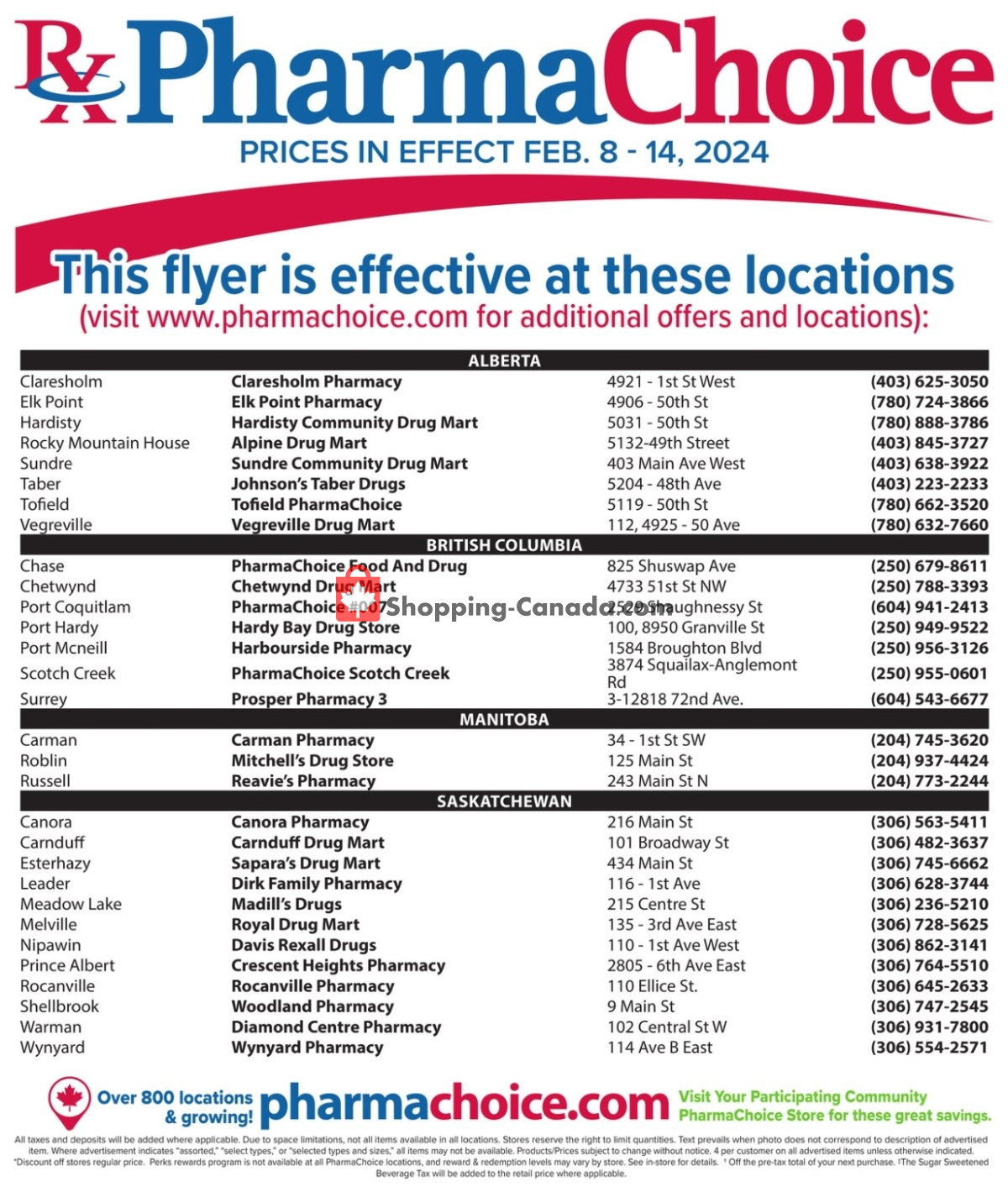 Pharma Choice flyer from Thursday February 8, 2024 to Wednesday February 14, 2024 - page 3