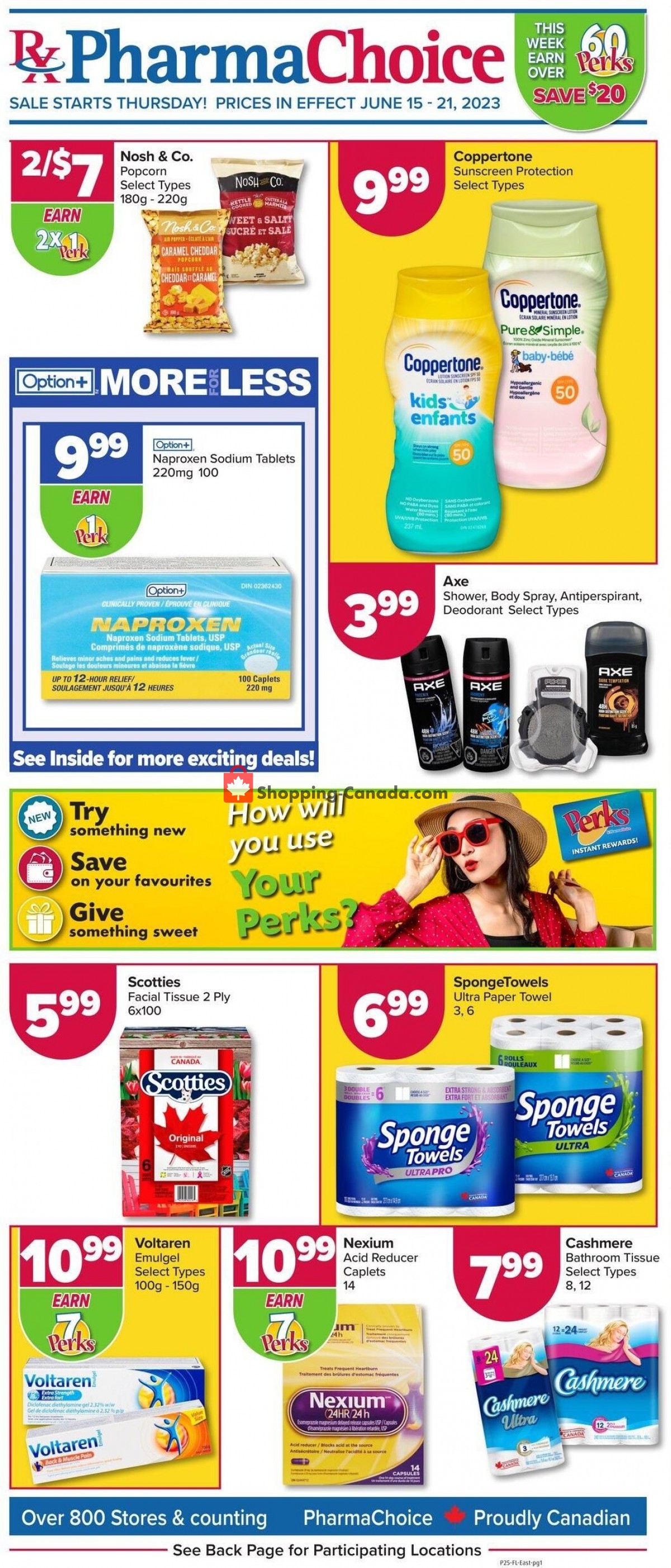 Pharma Choice flyer from Thursday June 15, 2023 to Wednesday June 21, 2023 - page 1