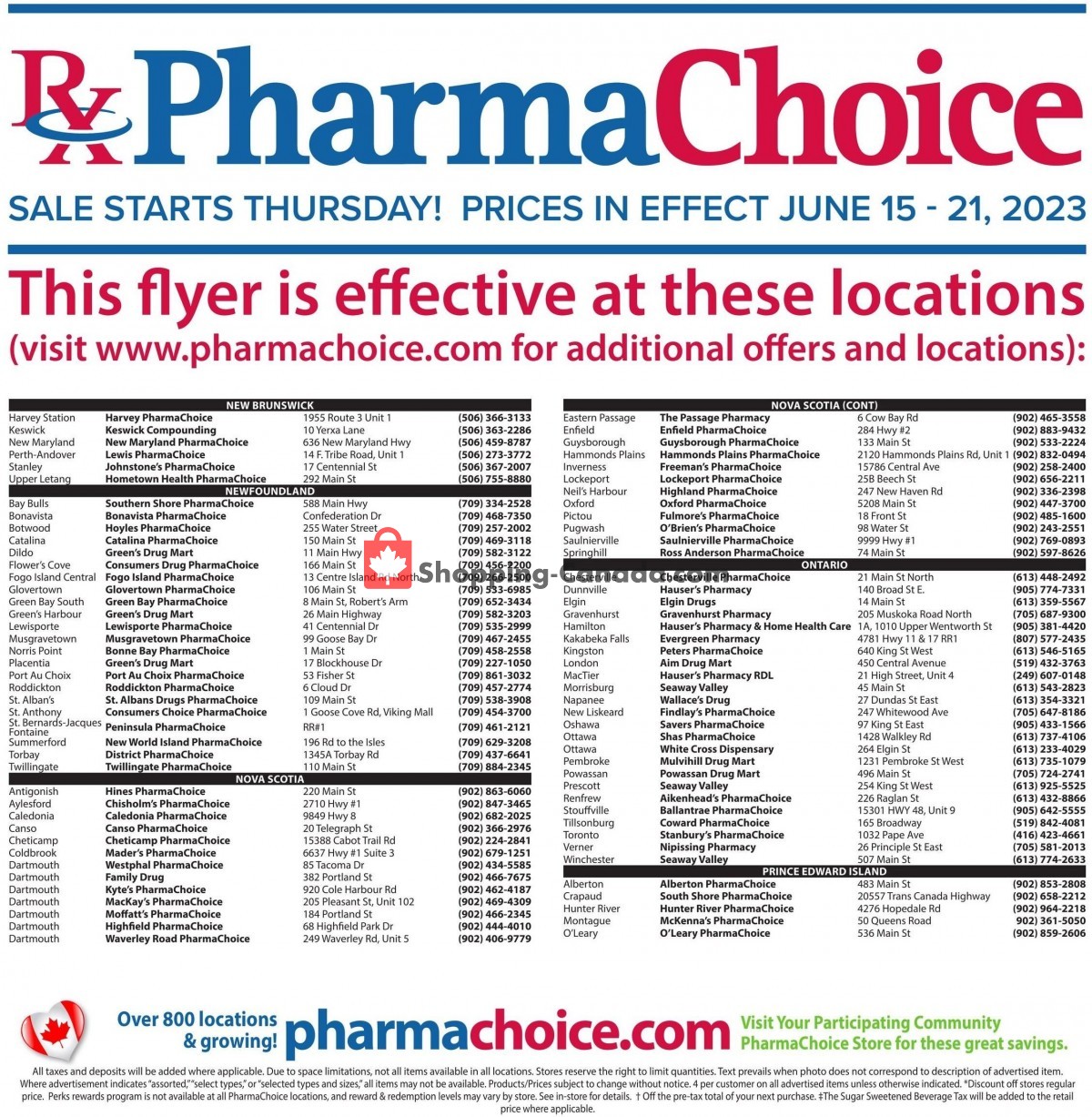 Pharma Choice flyer from Thursday June 15, 2023 to Wednesday June 21, 2023 - page 6
