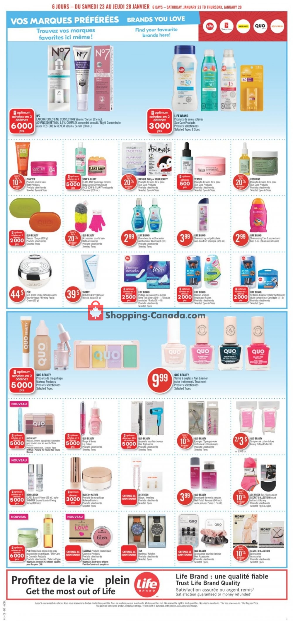 Pharmaprix flyer from Saturday January 23, 2021 to Thursday January 28, 2021 - page 12