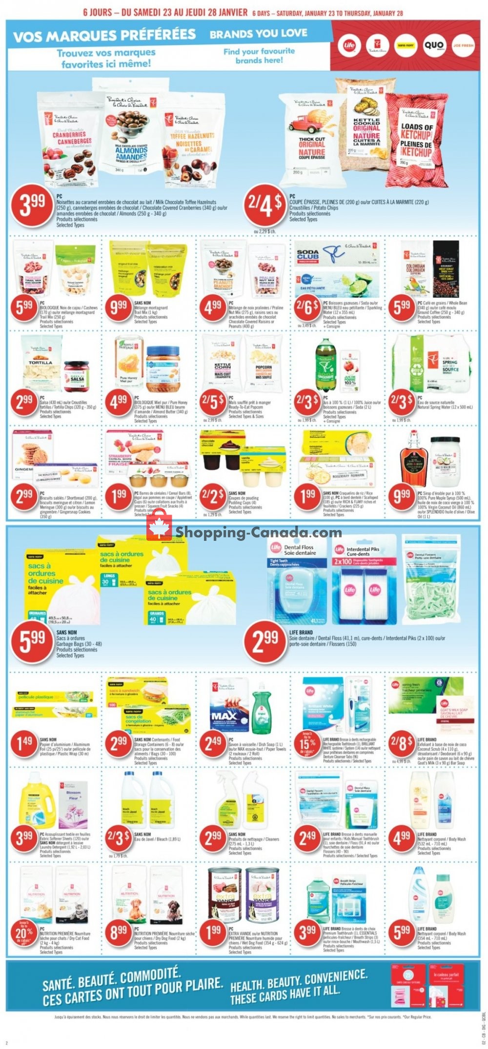 Pharmaprix flyer from Saturday January 23, 2021 to Thursday January 28, 2021 - page 13