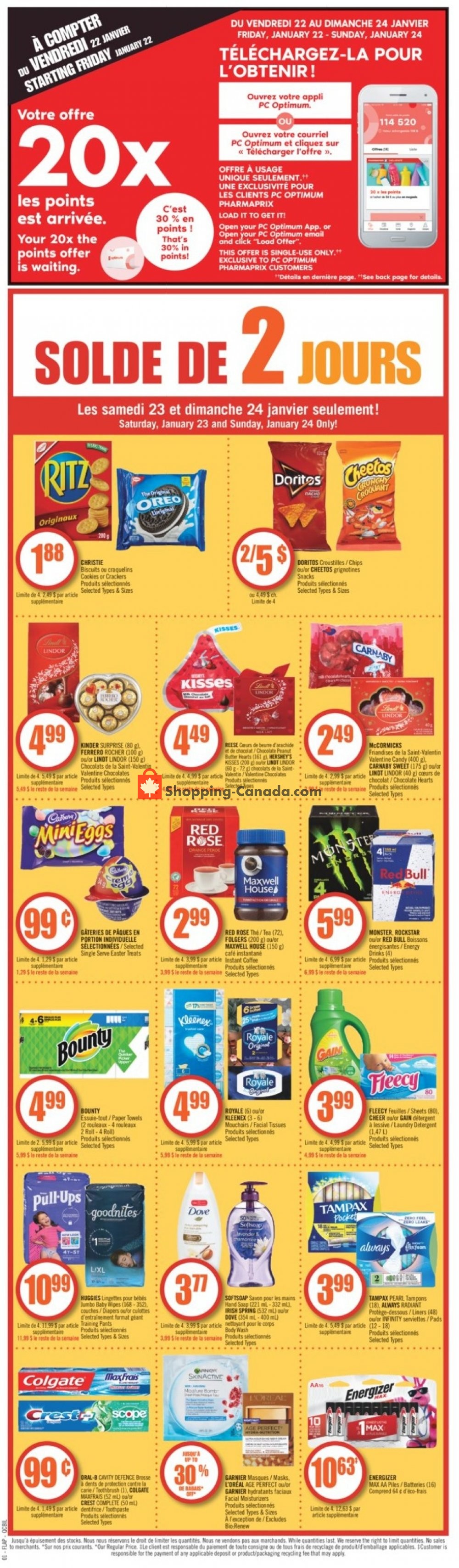 Pharmaprix flyer from Saturday January 23, 2021 to Thursday January 28, 2021 - page 2