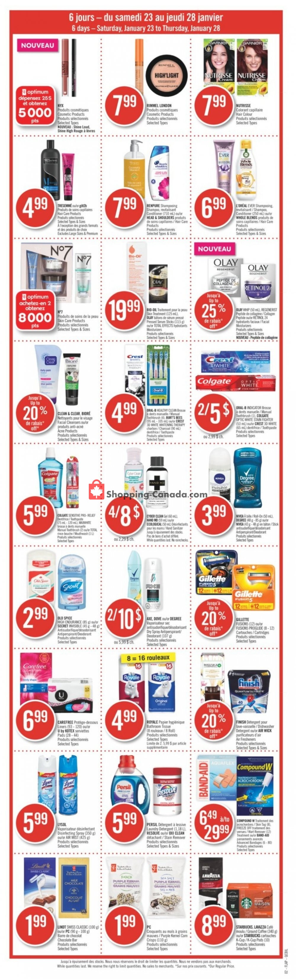 Pharmaprix flyer from Saturday January 23, 2021 to Thursday January 28, 2021 - page 3