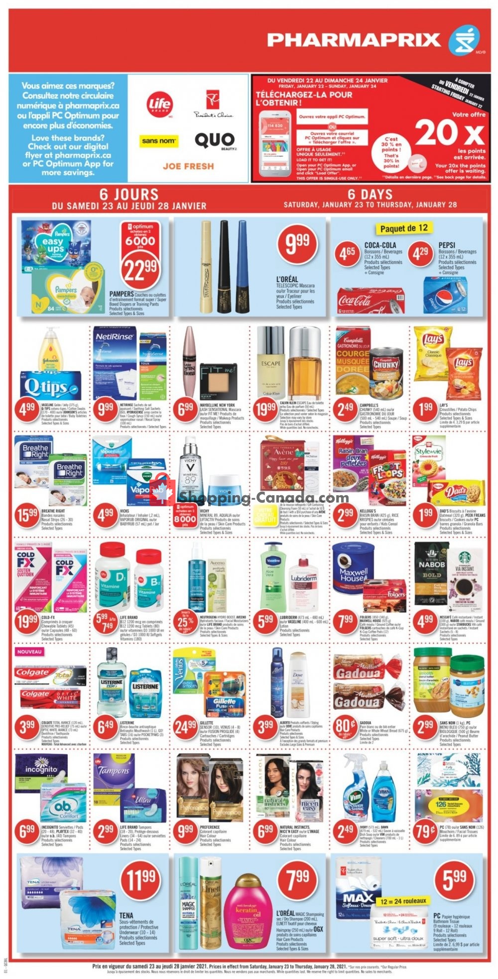 Pharmaprix flyer from Saturday January 23, 2021 to Thursday January 28, 2021 - page 4