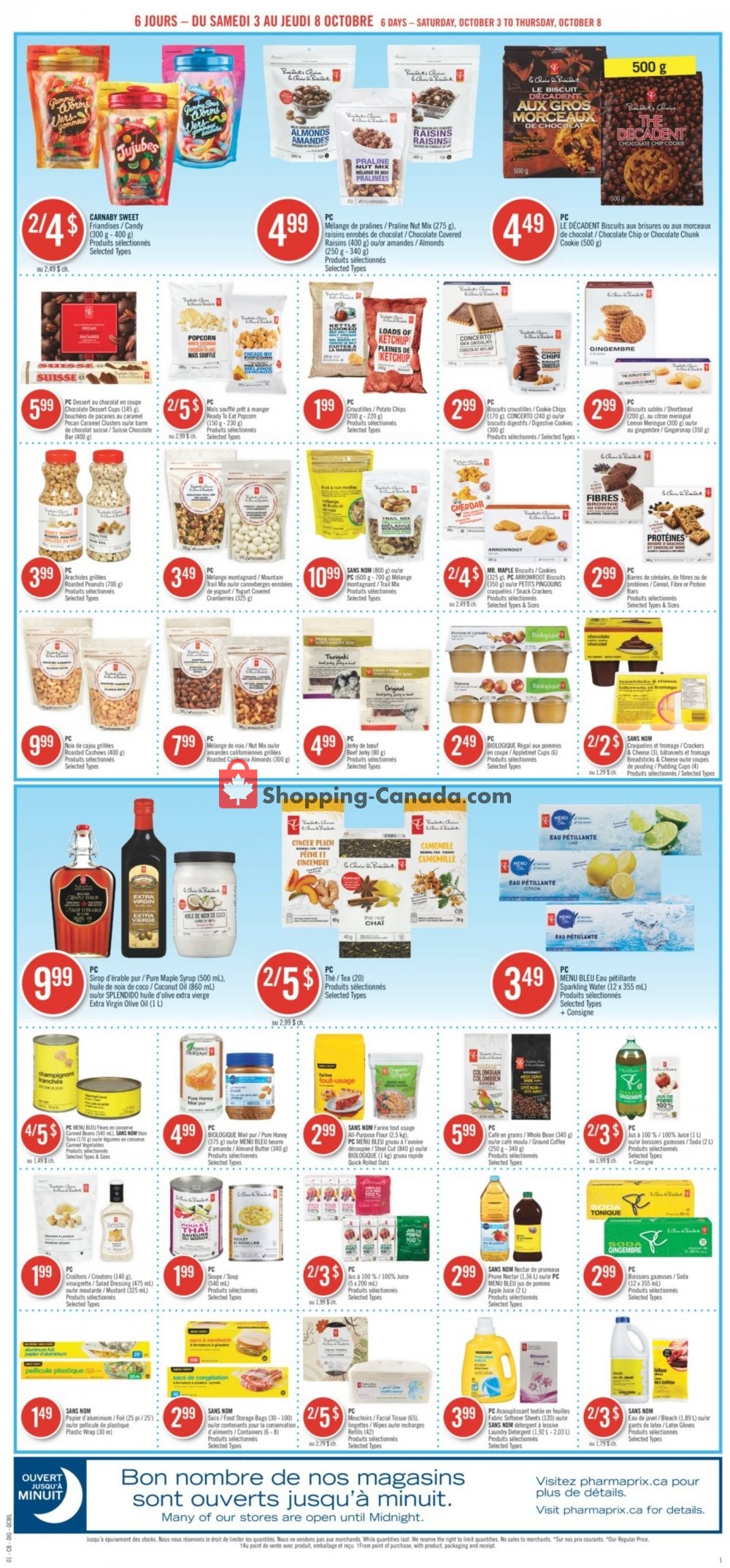 Pharmaprix flyer from Saturday October 3, 2020 to Thursday October 8, 2020 - page 16