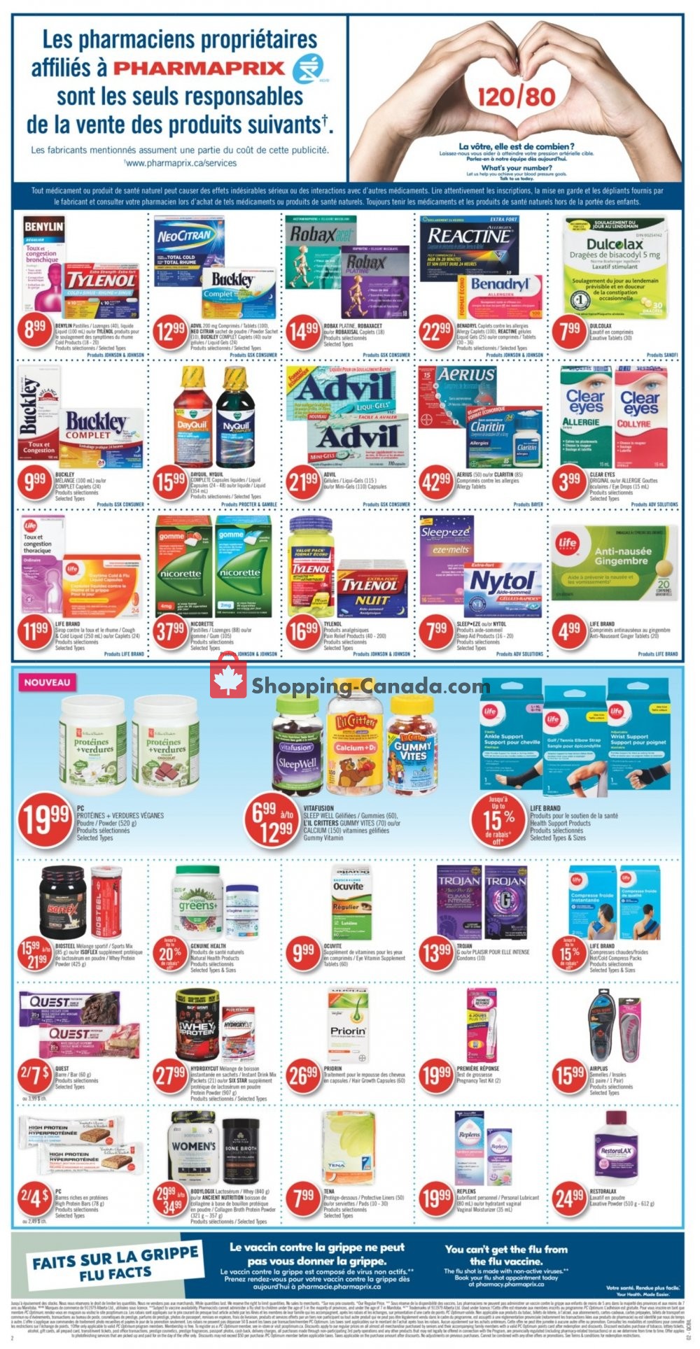 Pharmaprix flyer from Saturday October 3, 2020 to Thursday October 8, 2020 - page 5