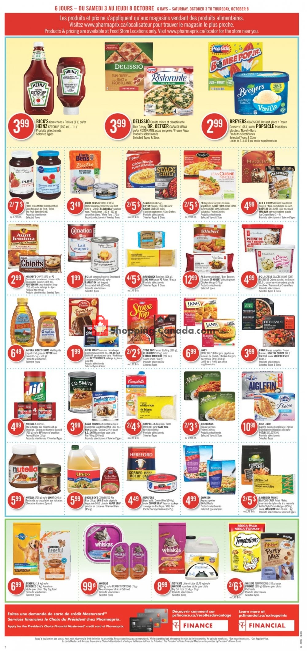 Pharmaprix flyer from Saturday October 3, 2020 to Thursday October 8, 2020 - page 7