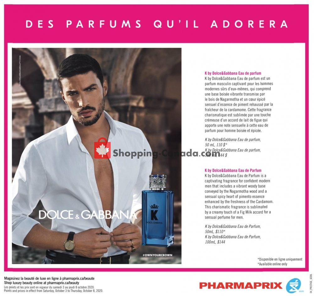 Pharmaprix flyer from Saturday October 3, 2020 to Thursday October 8, 2020 - page 8