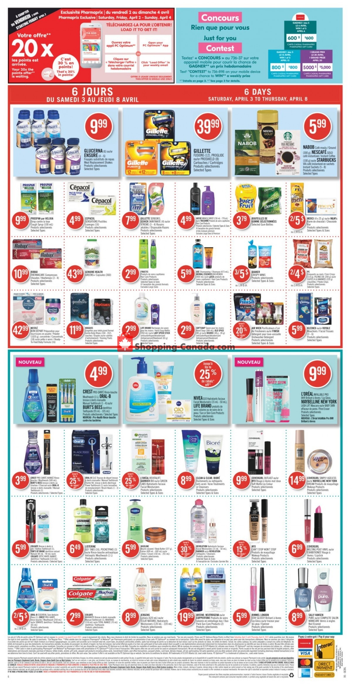 Pharmaprix flyer from Saturday April 3, 2021 to Thursday April 8, 2021 - page 15