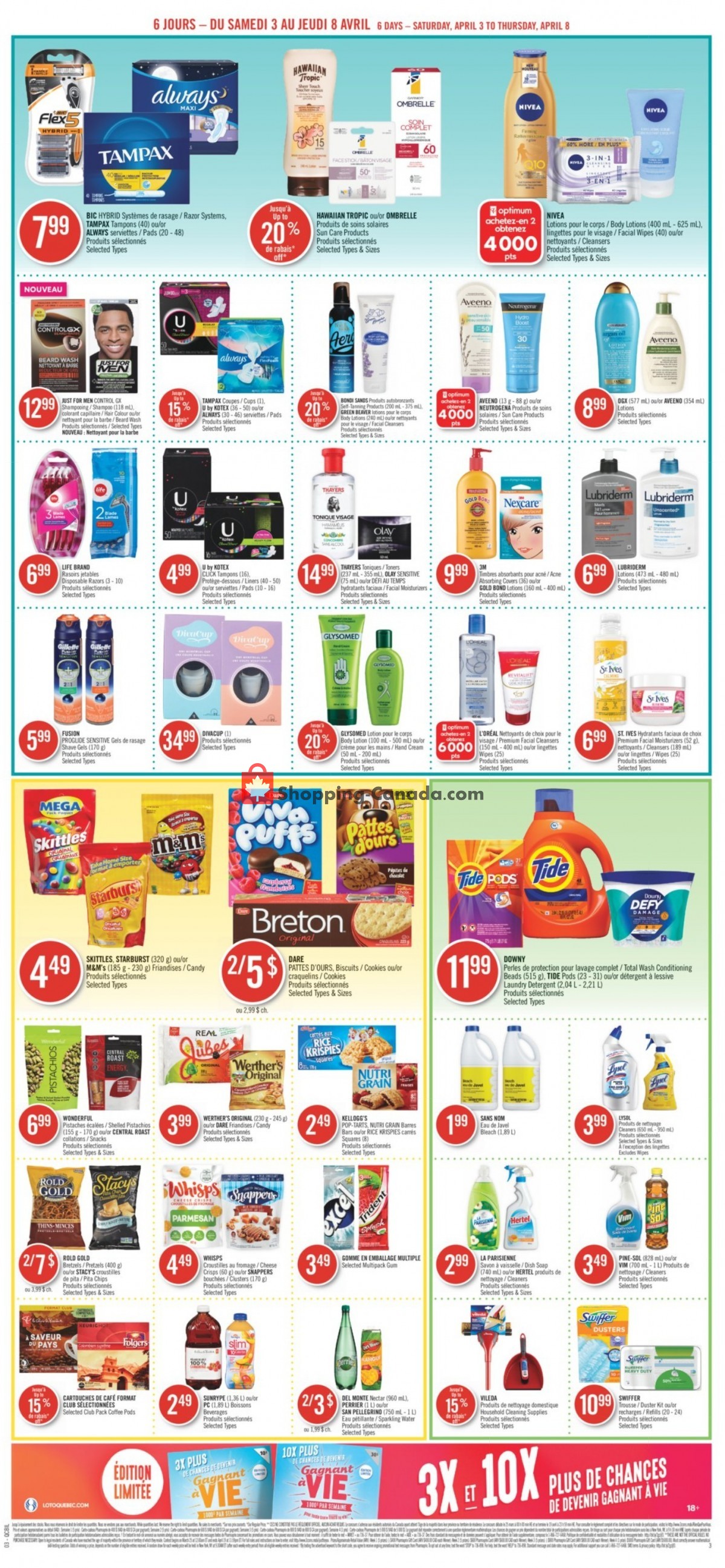 Pharmaprix flyer from Saturday April 3, 2021 to Thursday April 8, 2021 - page 6