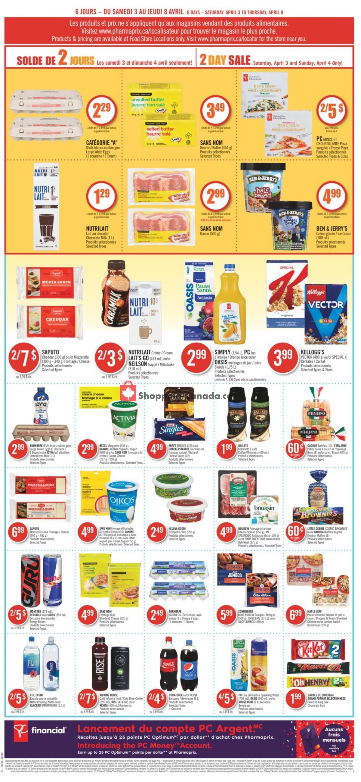 Pharmaprix flyer from Saturday April 3, 2021 to Thursday April 8, 2021 - page 8