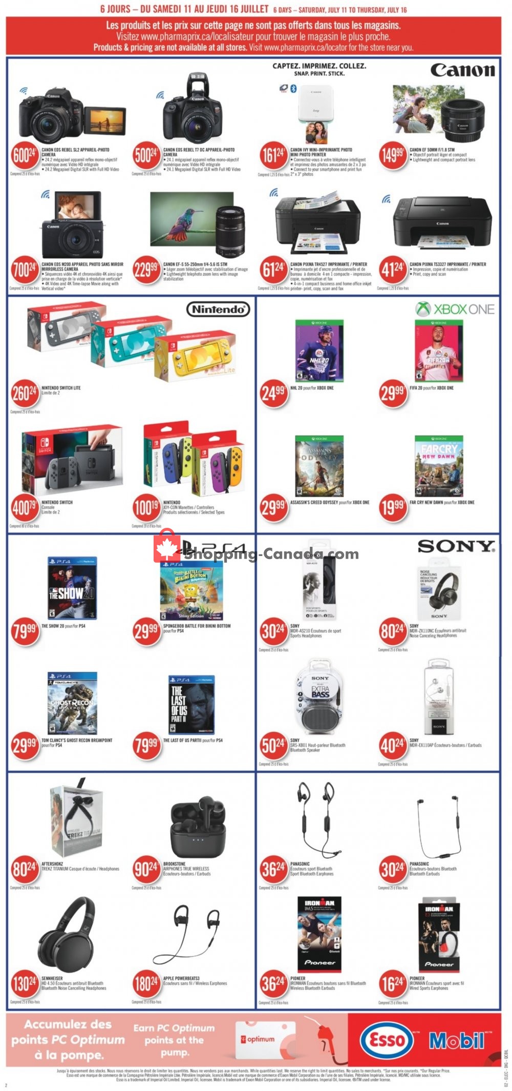 Pharmaprix flyer from Saturday July 11, 2020 to Thursday July 16, 2020 - page 11
