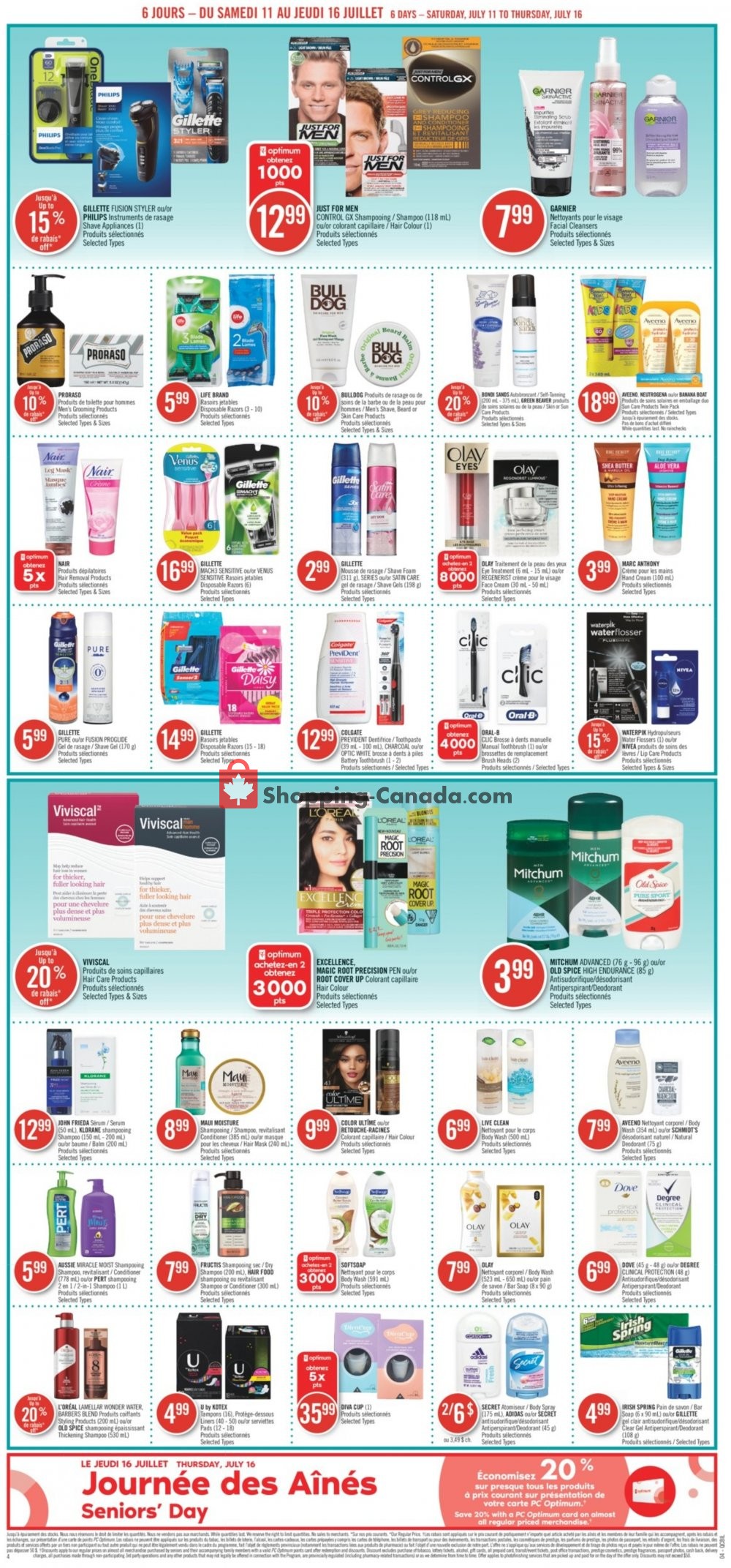 Pharmaprix flyer from Saturday July 11, 2020 to Thursday July 16, 2020 - page 13