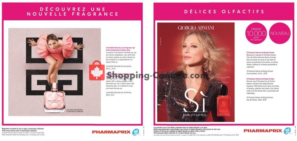 Pharmaprix flyer from Saturday July 11, 2020 to Thursday July 16, 2020 - page 14