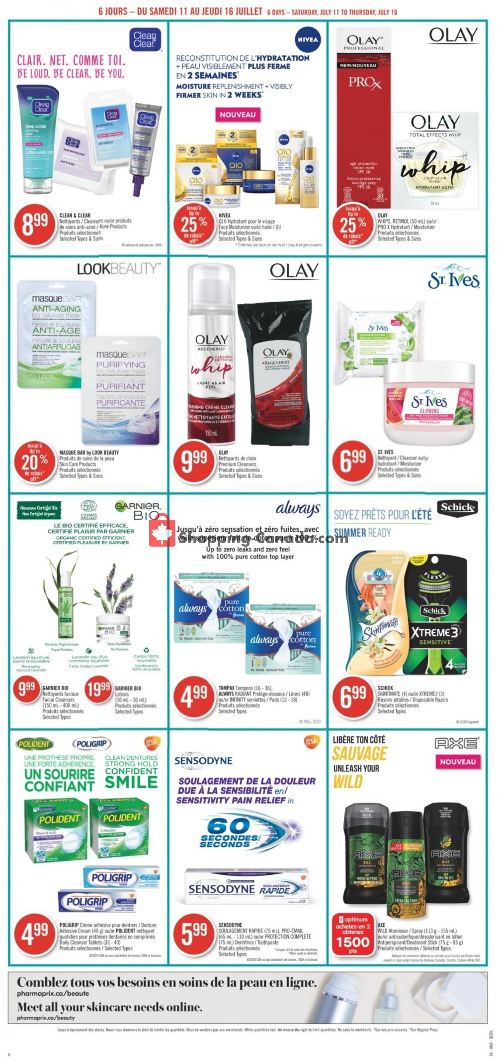 Pharmaprix flyer from Saturday July 11, 2020 to Thursday July 16, 2020 - page 17