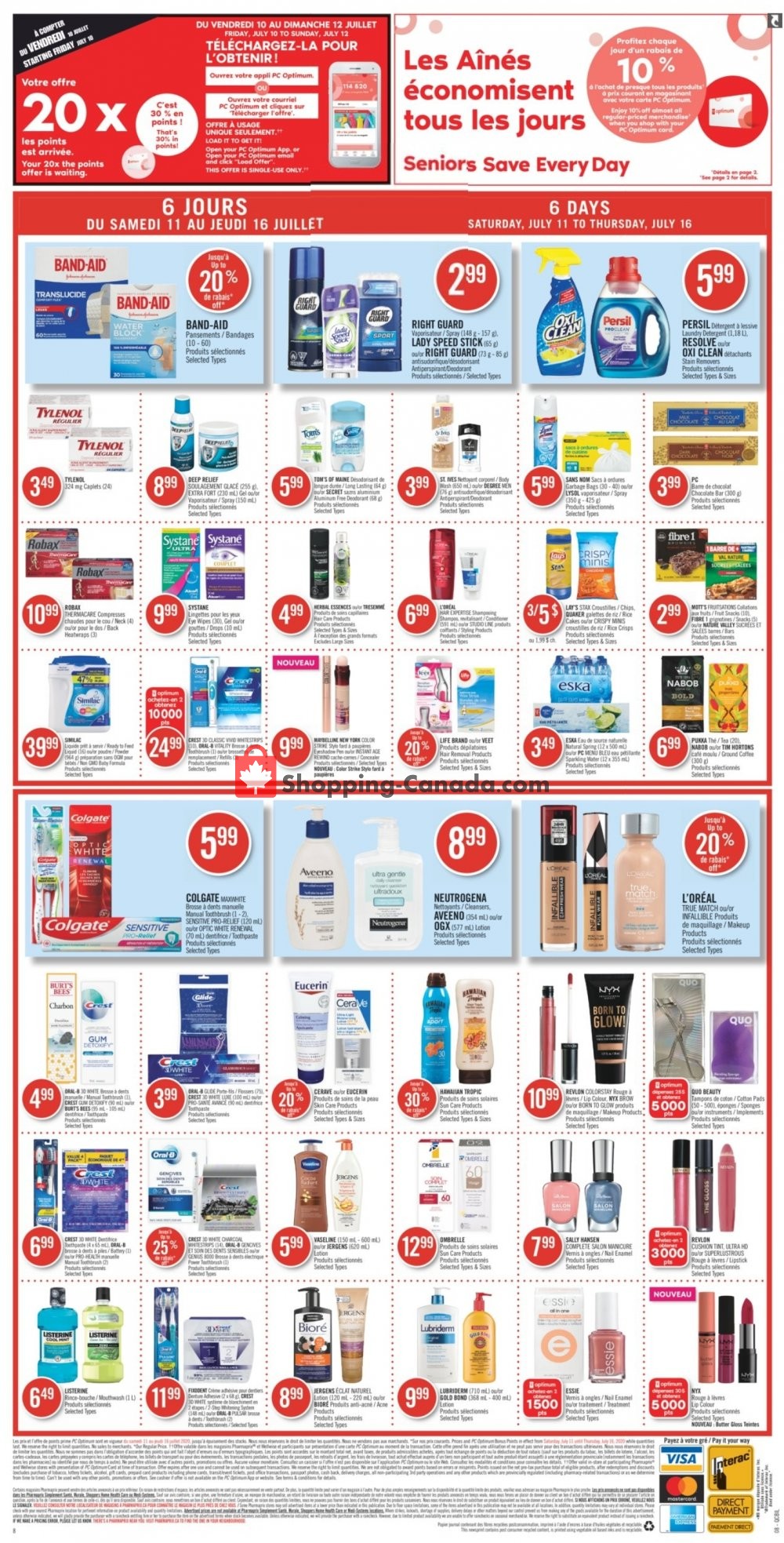 Pharmaprix flyer from Saturday July 11, 2020 to Thursday July 16, 2020 - page 19