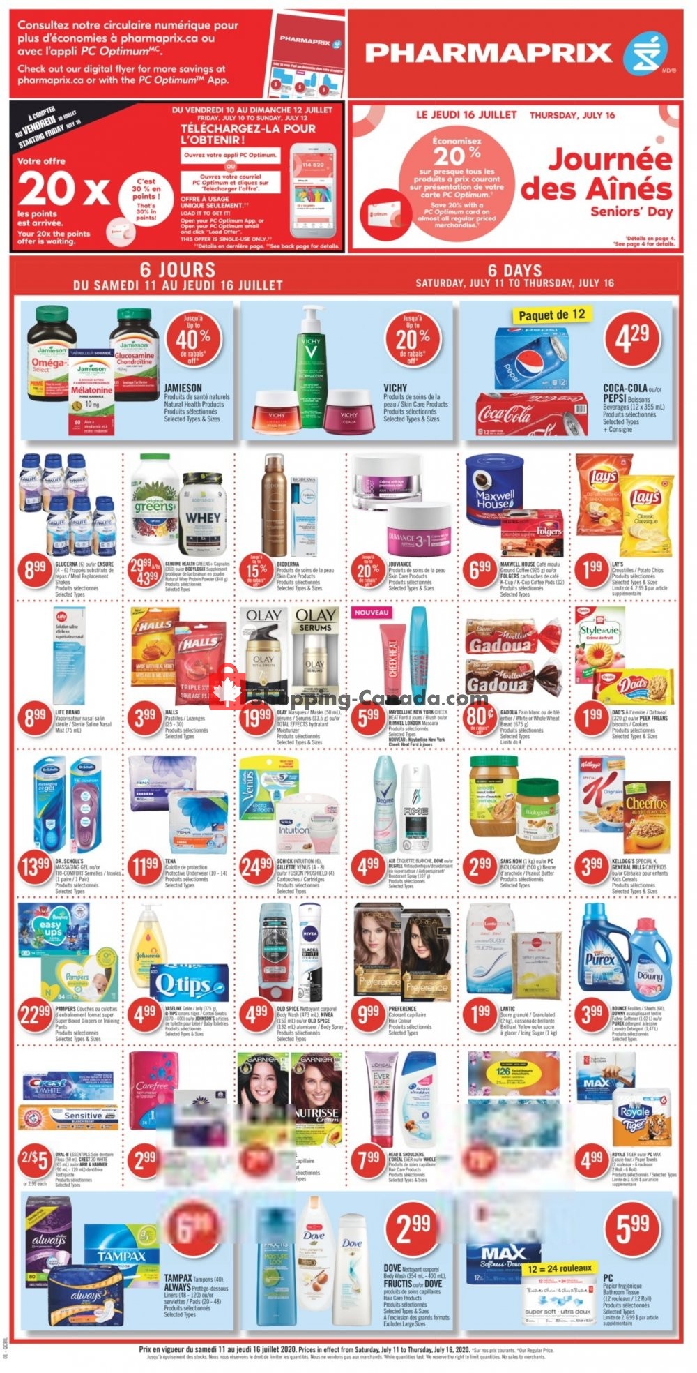 Pharmaprix flyer from Saturday July 11, 2020 to Thursday July 16, 2020 - page 4