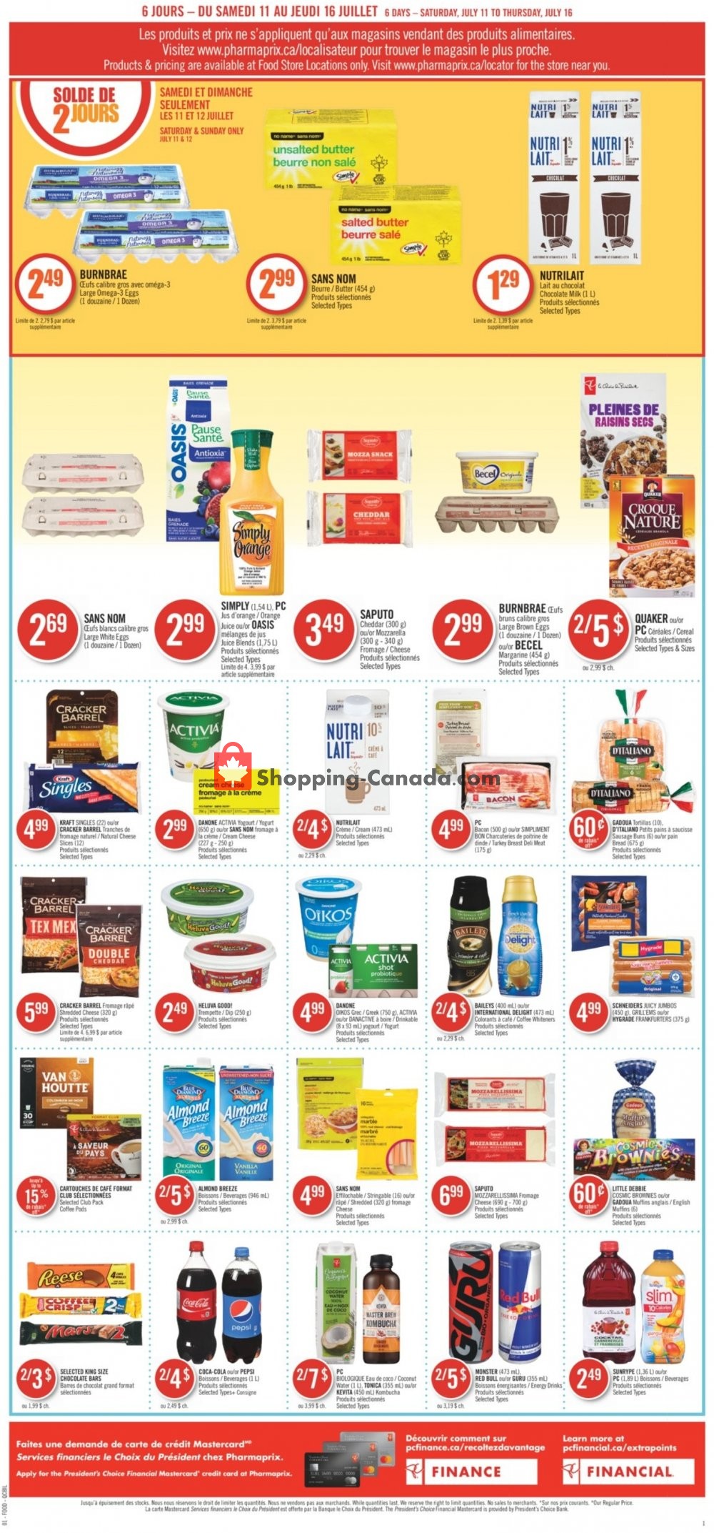 Pharmaprix flyer from Saturday July 11, 2020 to Thursday July 16, 2020 - page 8