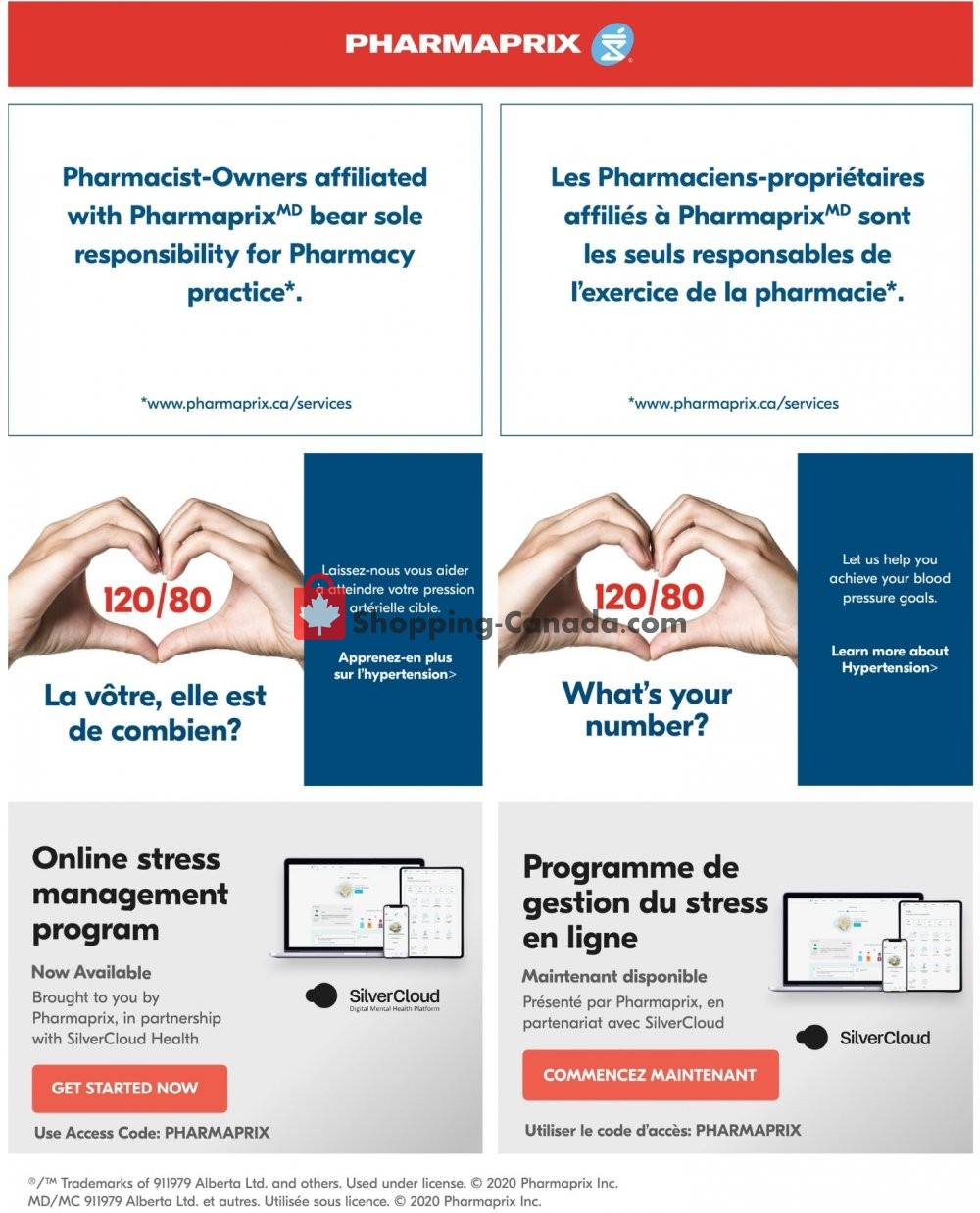 Pharmaprix flyer from Saturday July 4, 2020 to Thursday July 9, 2020 - page 1