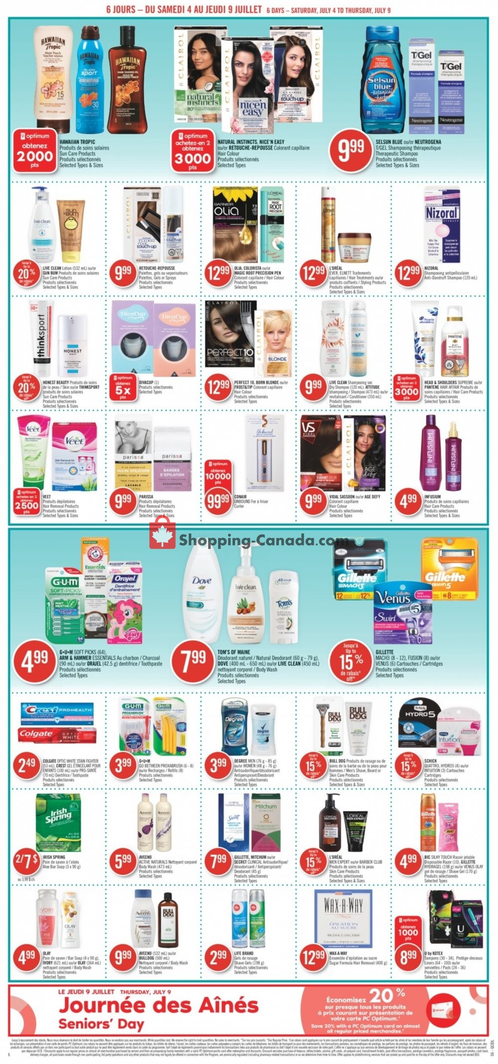 Pharmaprix flyer from Saturday July 4, 2020 to Thursday July 9, 2020 - page 11