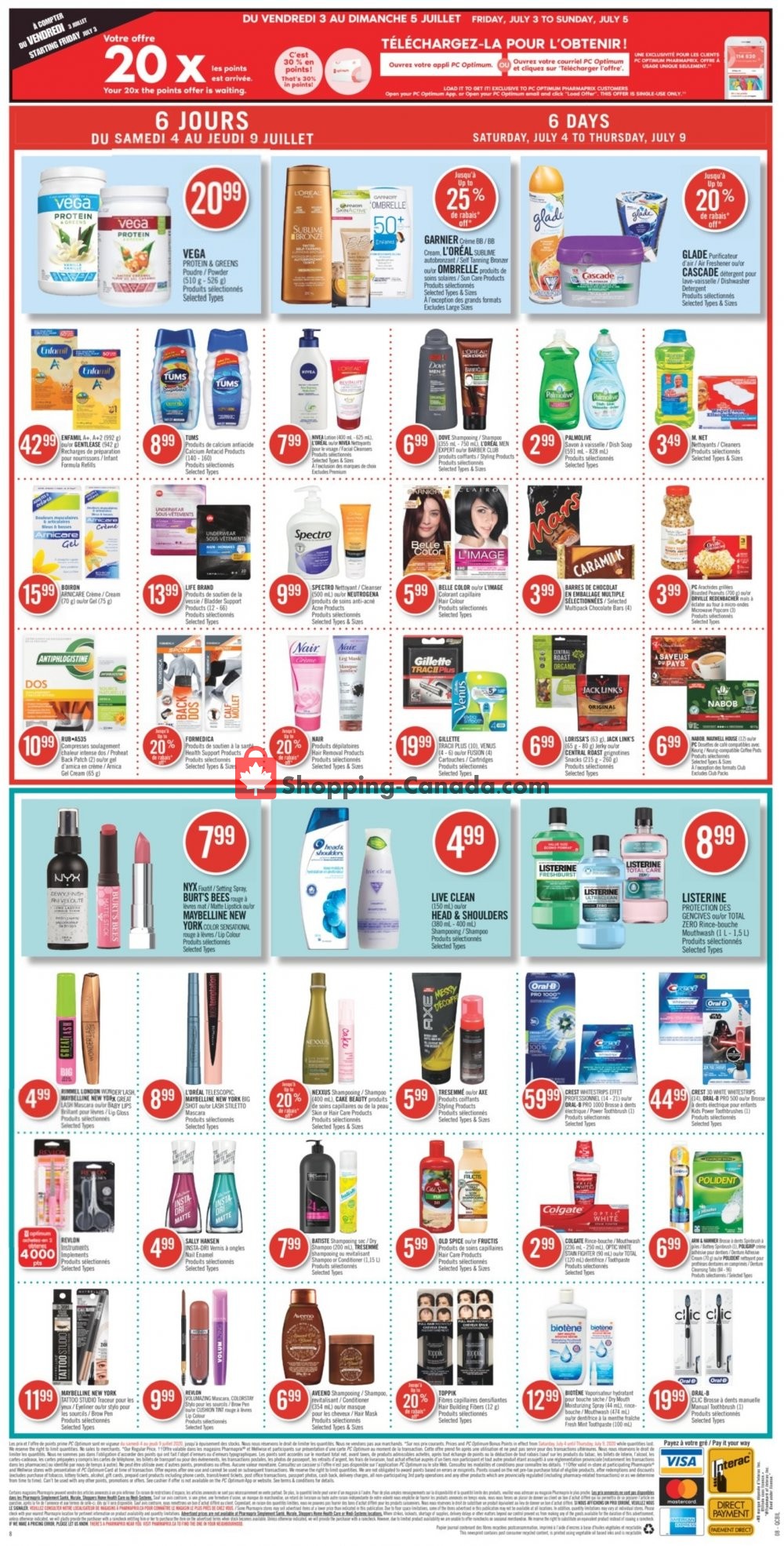 Pharmaprix flyer from Saturday July 4, 2020 to Thursday July 9, 2020 - page 13