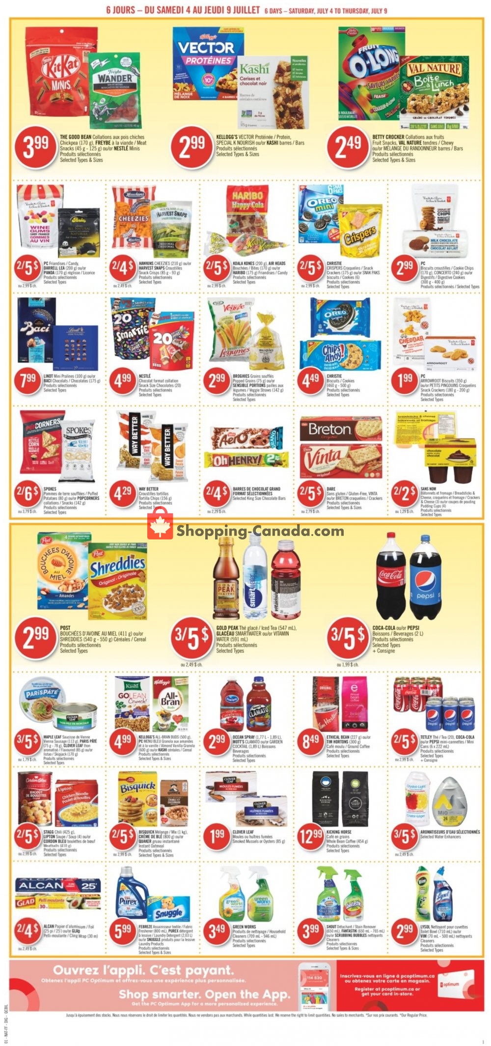 Pharmaprix flyer from Saturday July 4, 2020 to Thursday July 9, 2020 - page 7