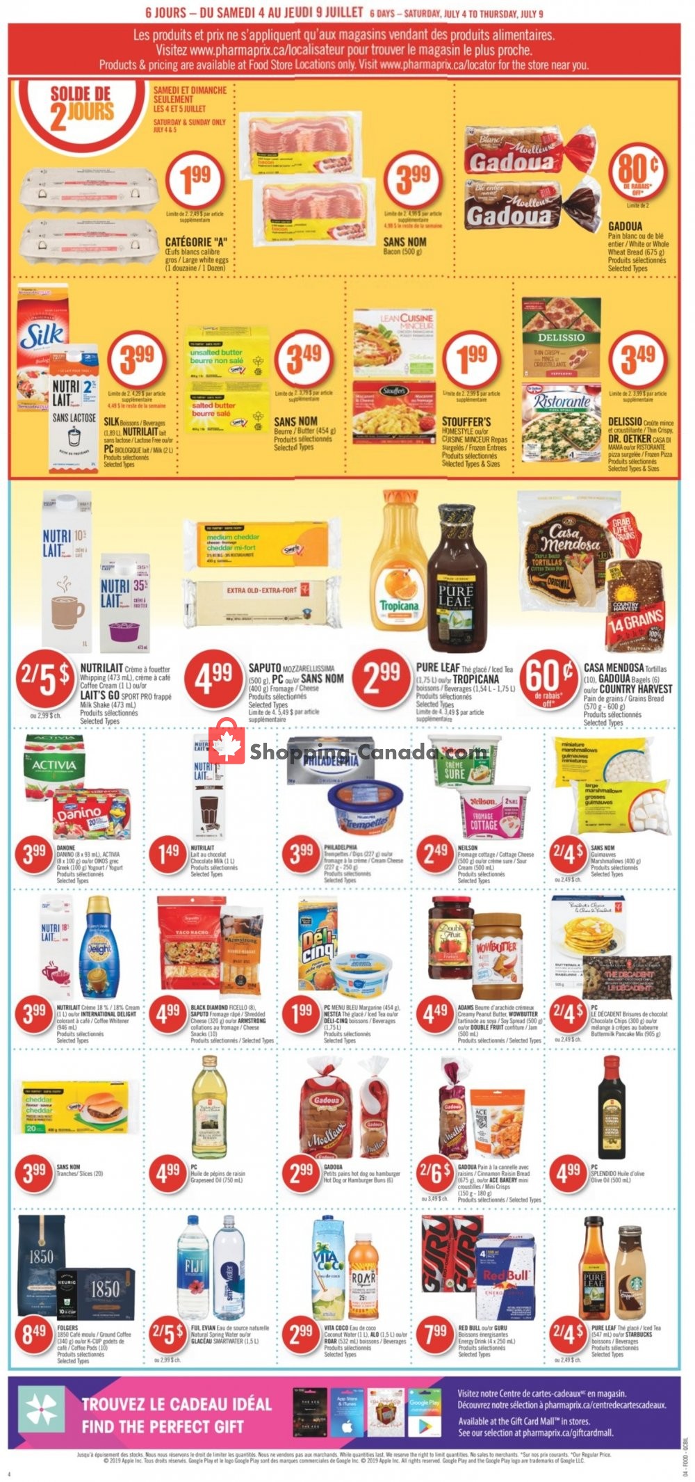 Pharmaprix flyer from Saturday July 4, 2020 to Thursday July 9, 2020 - page 8