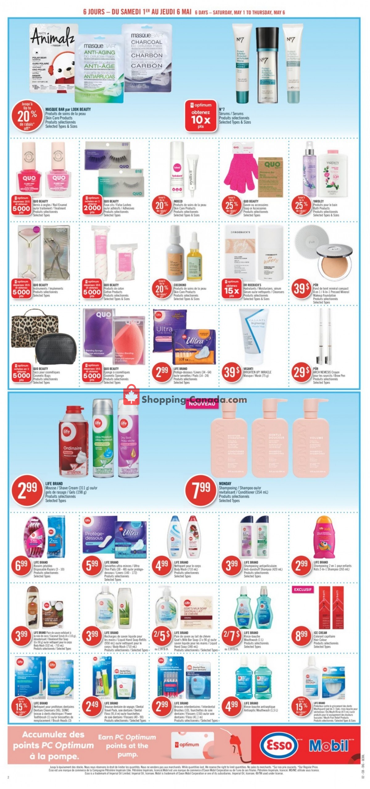 Pharmaprix flyer from Saturday May 1, 2021 to Thursday May 6, 2021 - page 15