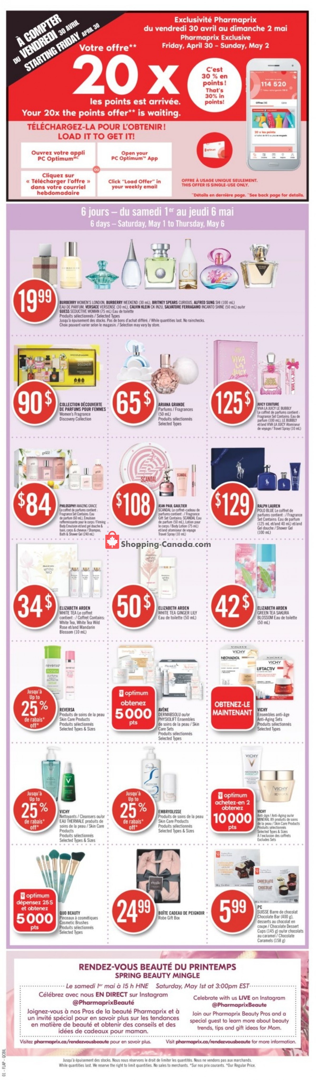Pharmaprix flyer from Saturday May 1, 2021 to Thursday May 6, 2021 - page 2