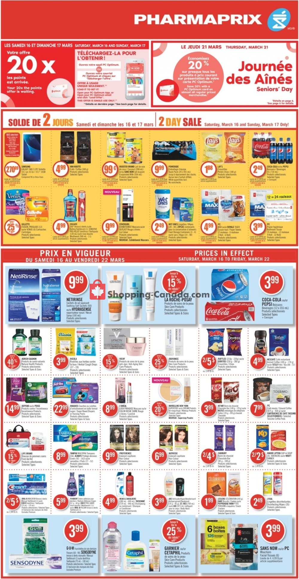 Pharmaprix flyer from Saturday March 16, 2019 to Friday March 22, 2019 - page 3