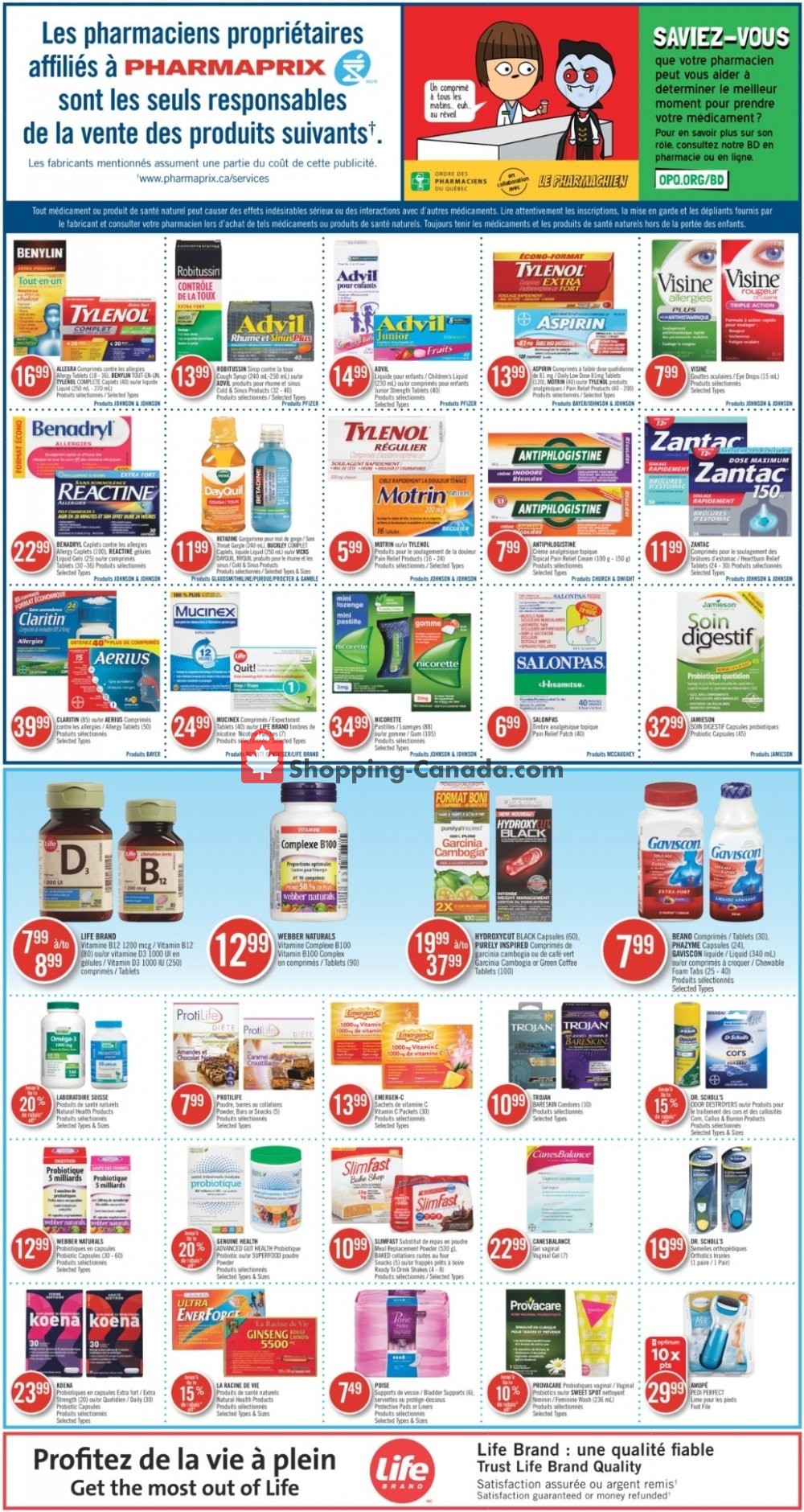 Pharmaprix flyer from Saturday March 16, 2019 to Friday March 22, 2019 - page 4