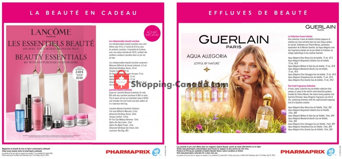 Pharmaprix flyer from Saturday July 17, 2021 to Friday July 23, 2021 - page 16