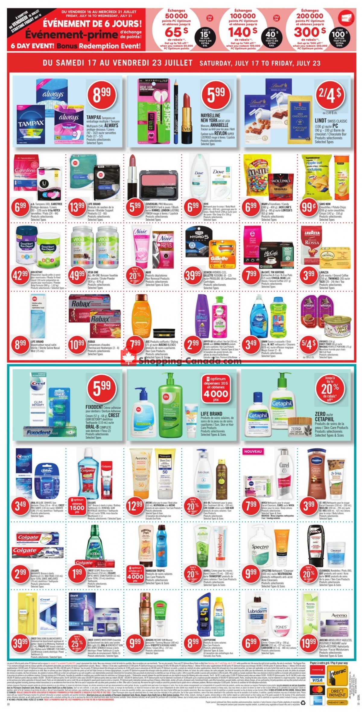 Pharmaprix flyer from Saturday July 17, 2021 to Friday July 23, 2021 - page 20
