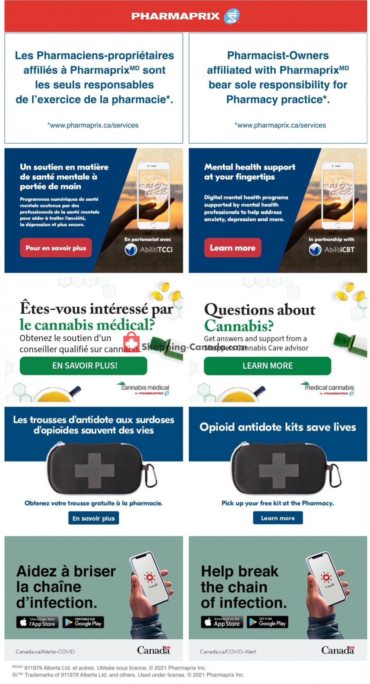 Pharmaprix flyer from Saturday July 17, 2021 to Friday July 23, 2021 - page 21