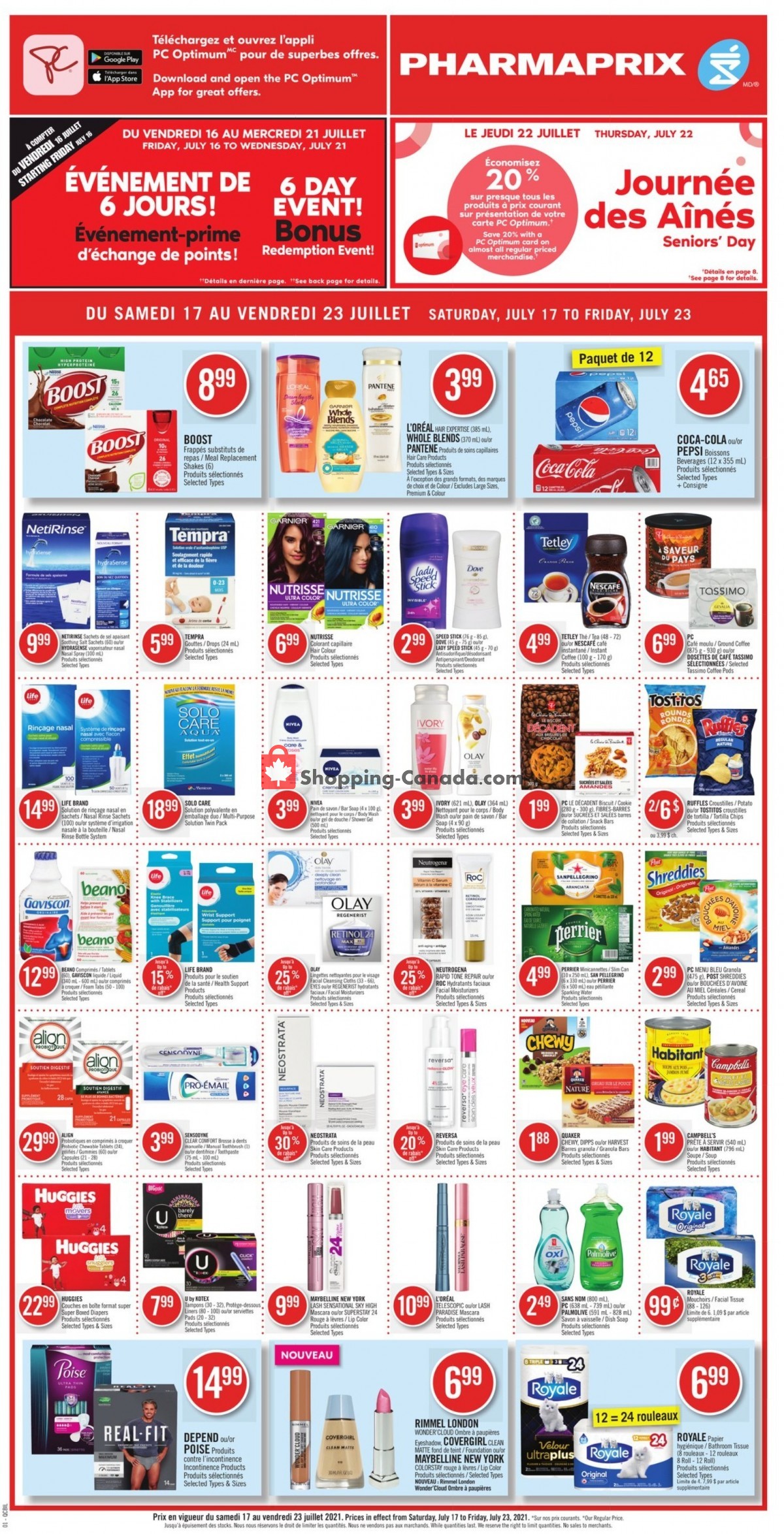 Pharmaprix flyer from Saturday July 17, 2021 to Friday July 23, 2021 - page 5