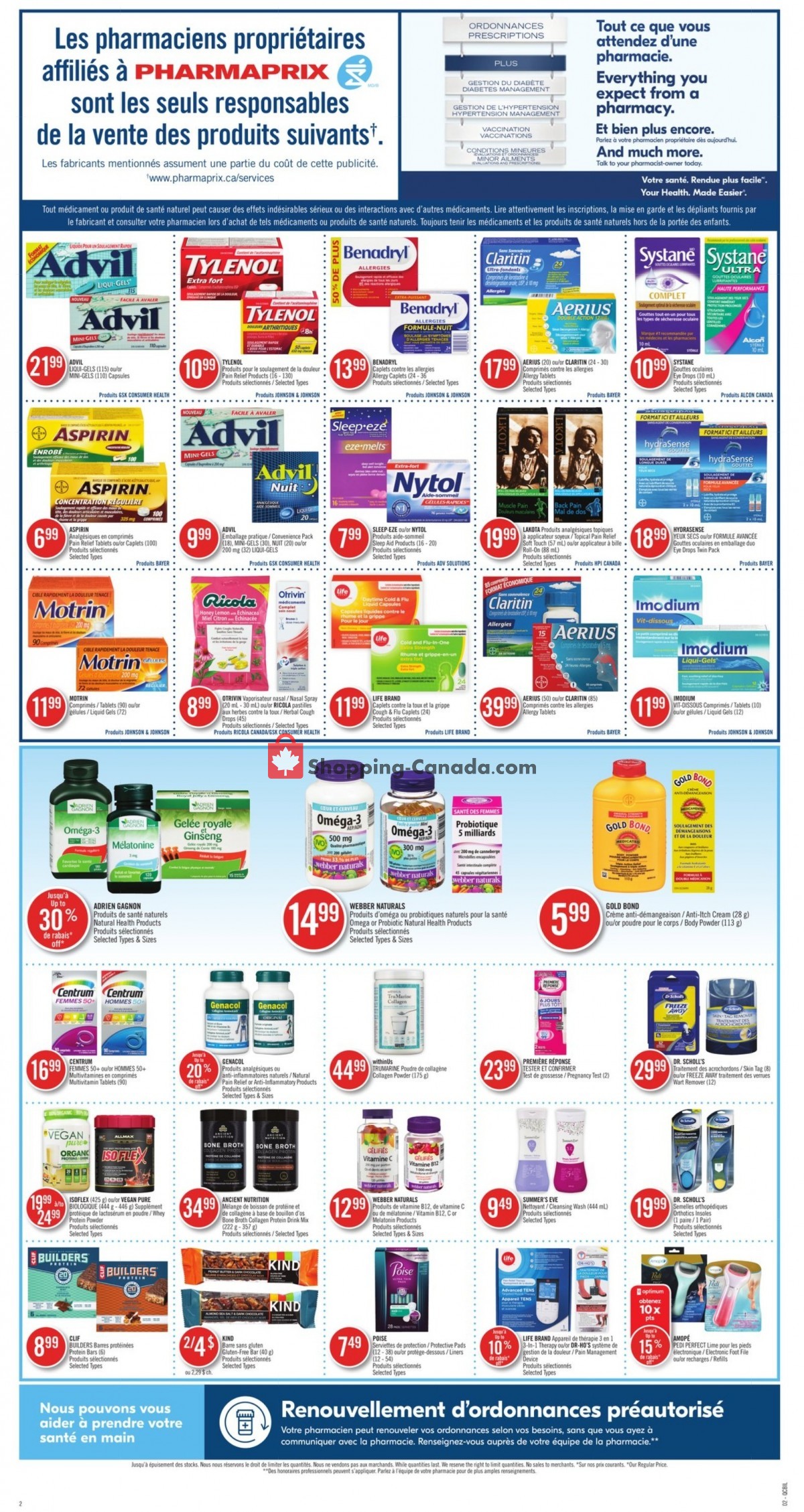 Pharmaprix flyer from Saturday July 17, 2021 to Friday July 23, 2021 - page 6