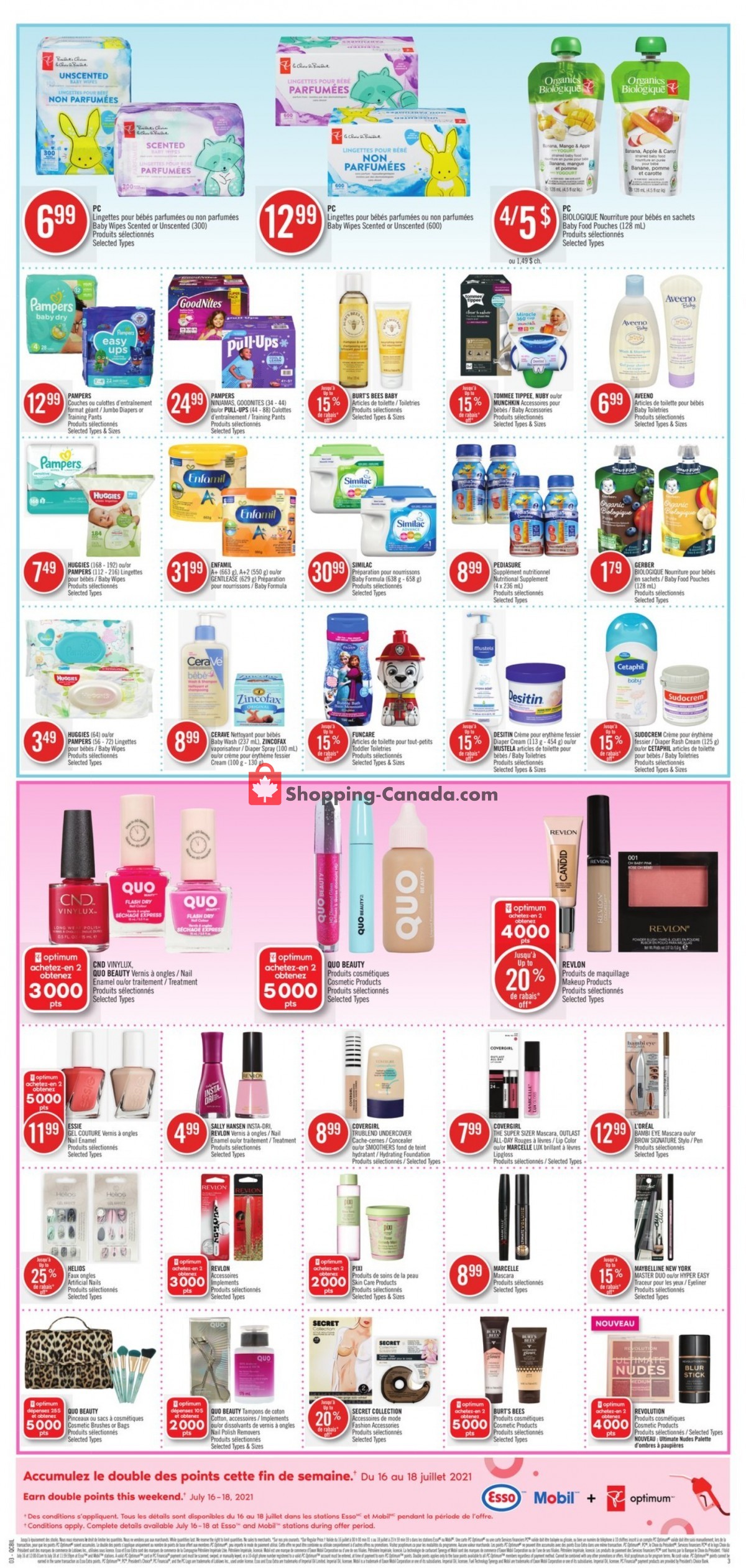 Pharmaprix flyer from Saturday July 17, 2021 to Friday July 23, 2021 - page 7