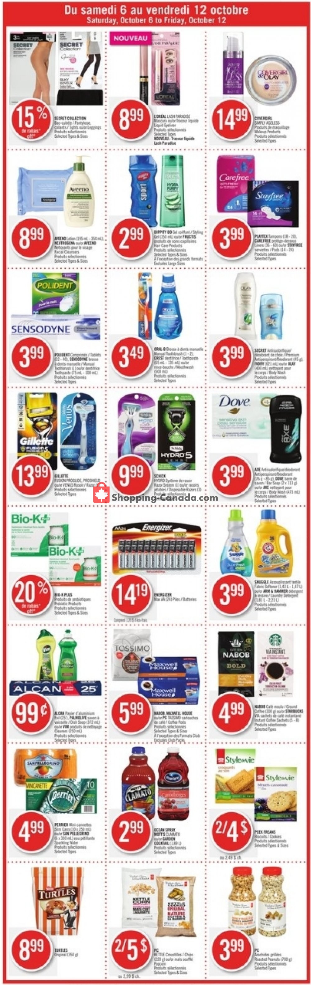 Pharmaprix flyer from Saturday October 6, 2018 to Friday October 12, 2018 - page 2