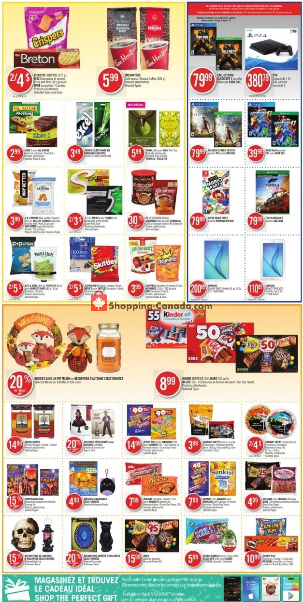 Pharmaprix flyer from Saturday October 6, 2018 to Friday October 12, 2018 - page 5