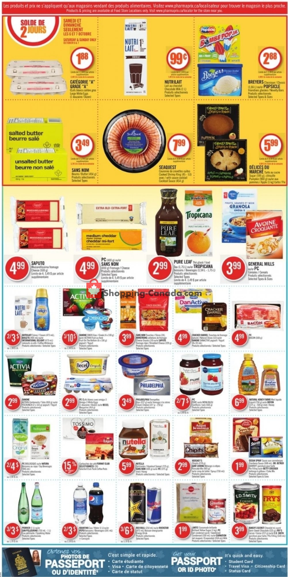 Pharmaprix flyer from Saturday October 6, 2018 to Friday October 12, 2018 - page 7