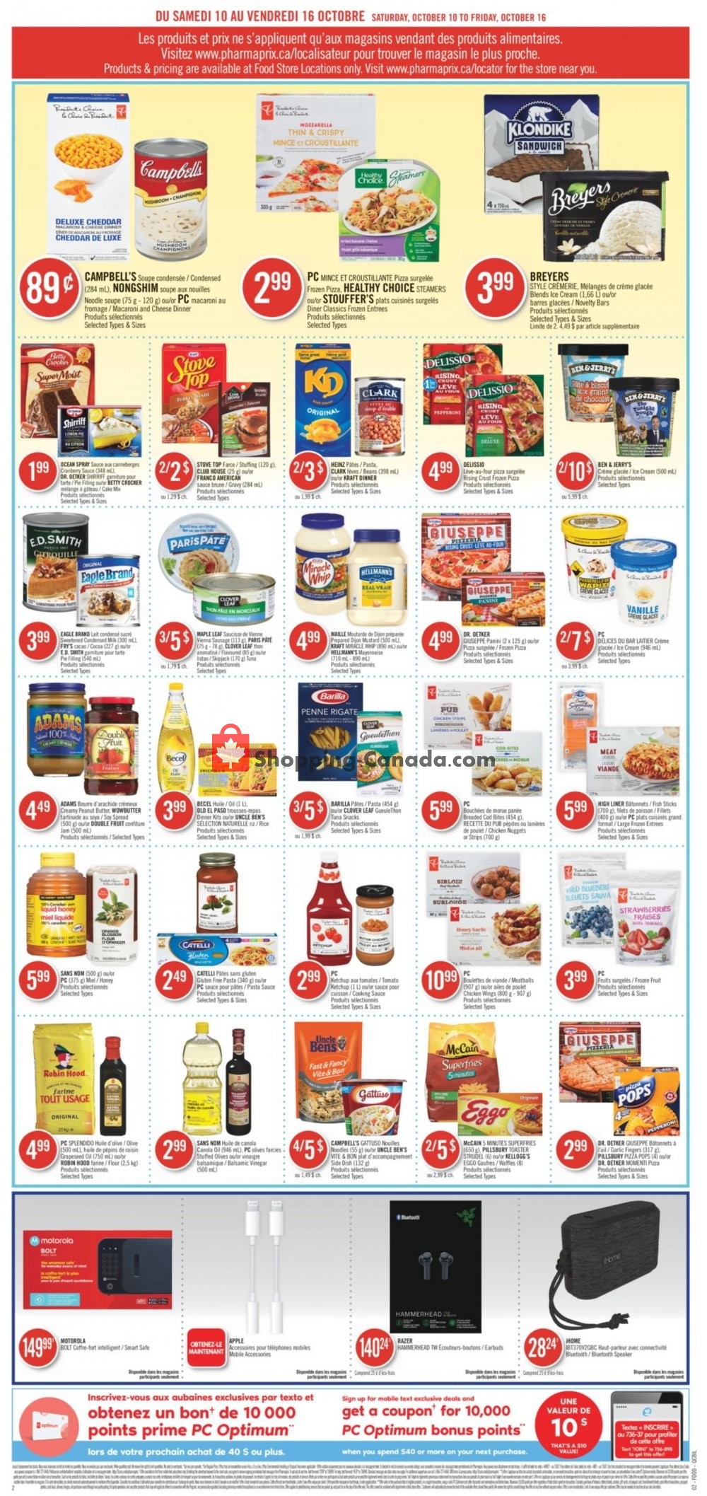 Pharmaprix flyer from Saturday October 10, 2020 to Friday October 16, 2020 - page 11