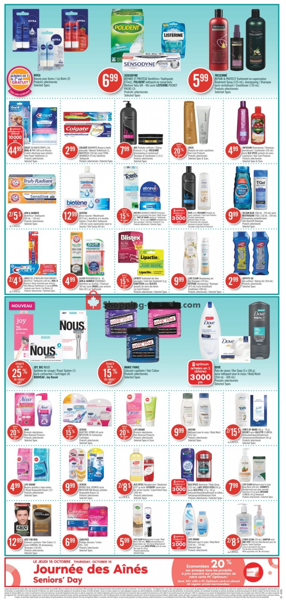 Pharmaprix flyer from Saturday October 10, 2020 to Friday October 16, 2020 - page 17