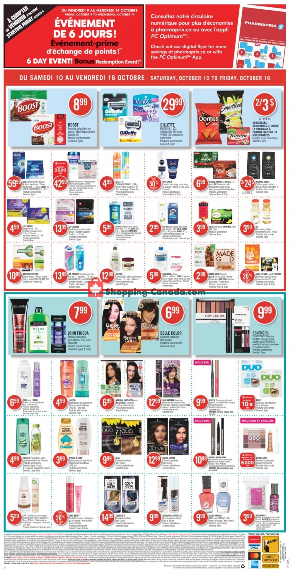 Pharmaprix flyer from Saturday October 10, 2020 to Friday October 16, 2020 - page 21