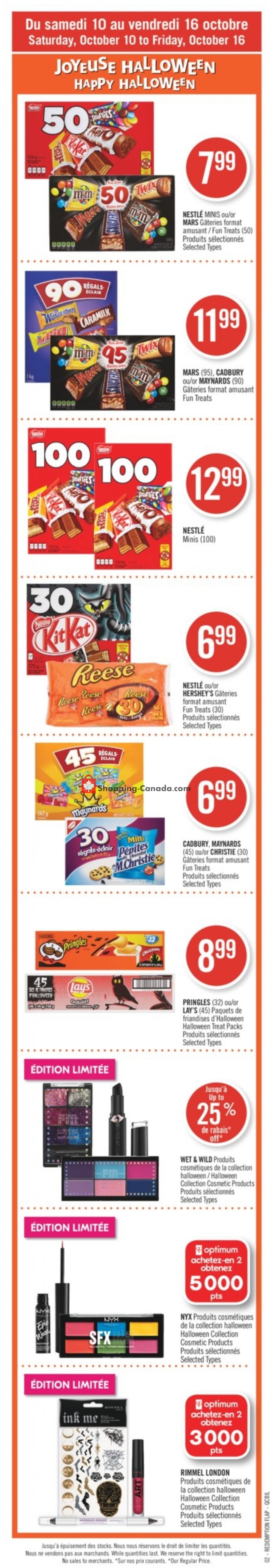 Pharmaprix flyer from Saturday October 10, 2020 to Friday October 16, 2020 - page 3