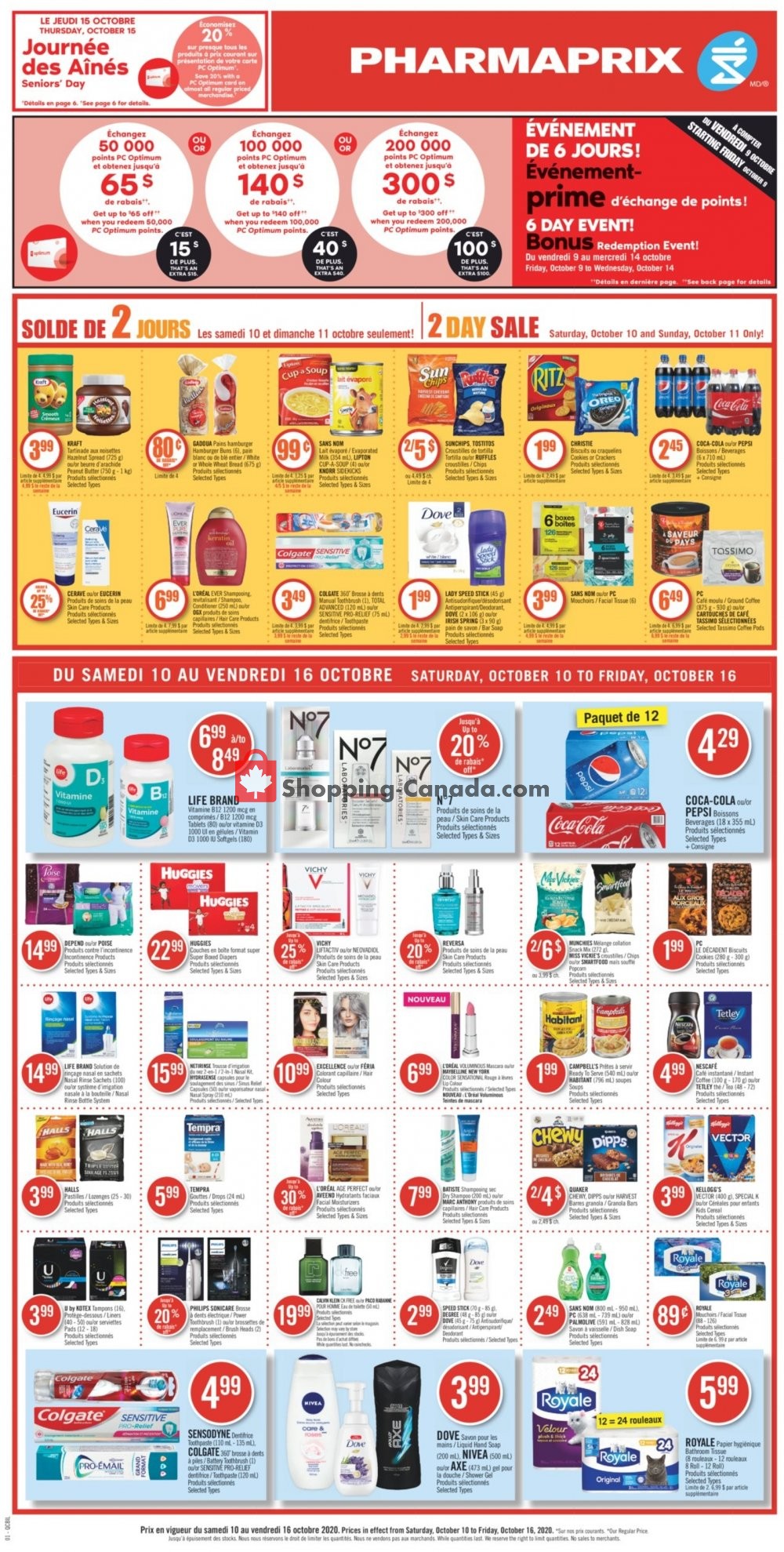 Pharmaprix flyer from Saturday October 10, 2020 to Friday October 16, 2020 - page 6