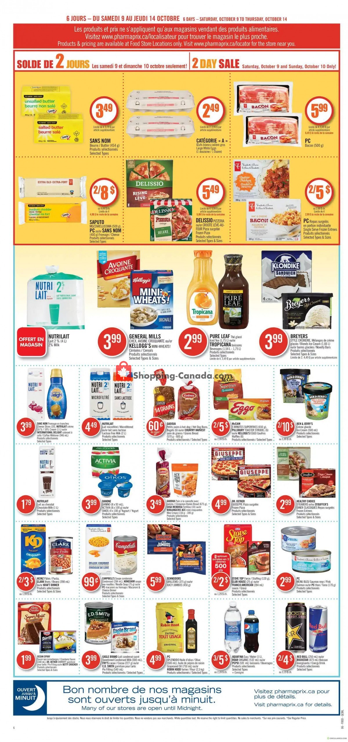 Pharmaprix flyer from Saturday October 9, 2021 to Thursday October 14, 2021 - page 10