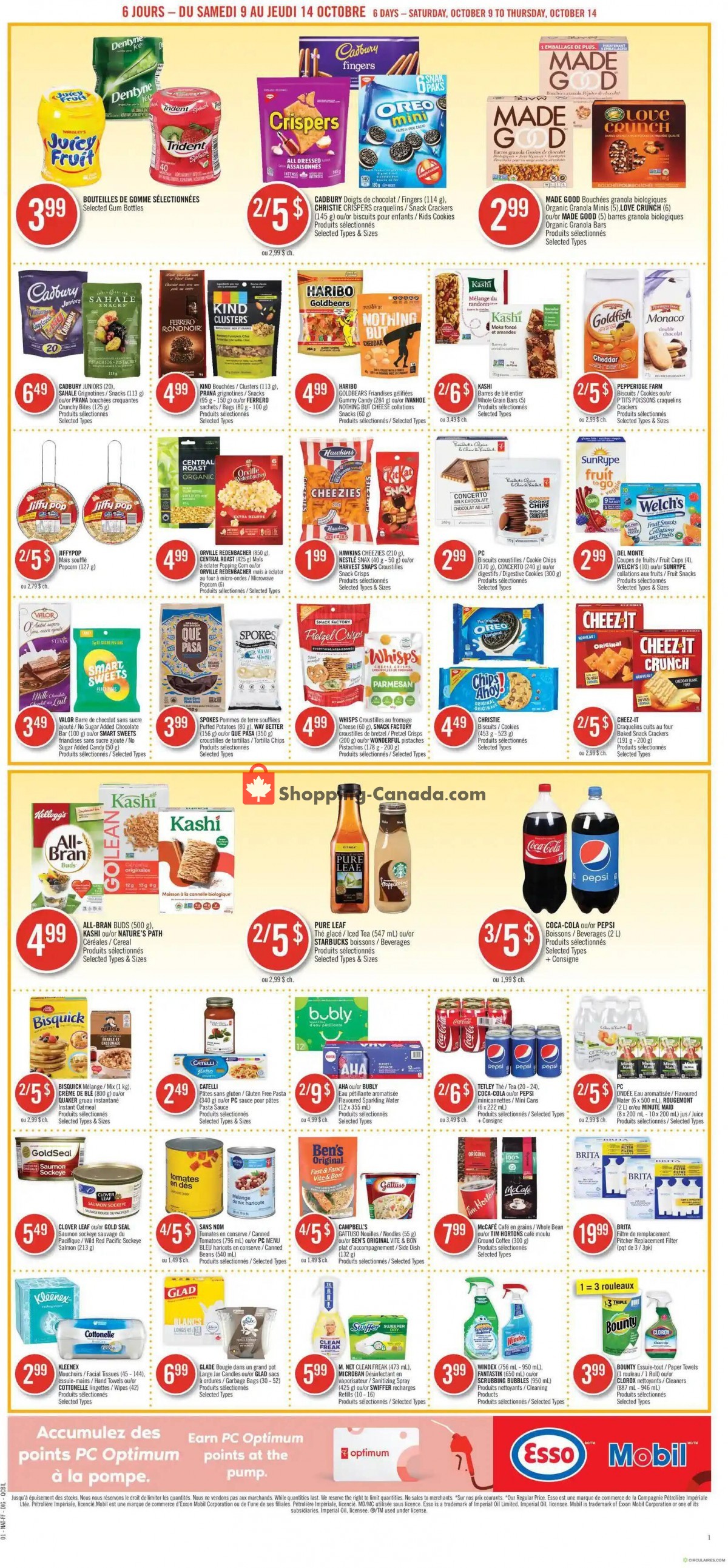 Pharmaprix flyer from Saturday October 9, 2021 to Thursday October 14, 2021 - page 12