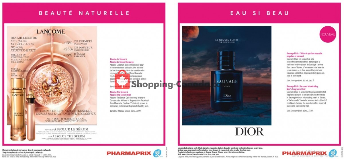 Pharmaprix flyer from Saturday October 9, 2021 to Thursday October 14, 2021 - page 17