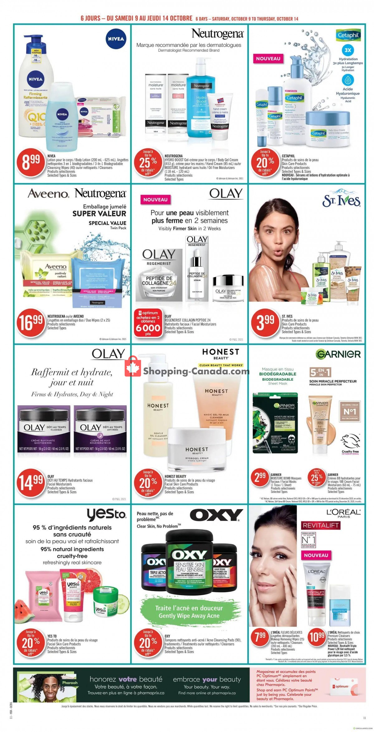 Pharmaprix flyer from Saturday October 9, 2021 to Thursday October 14, 2021 - page 18