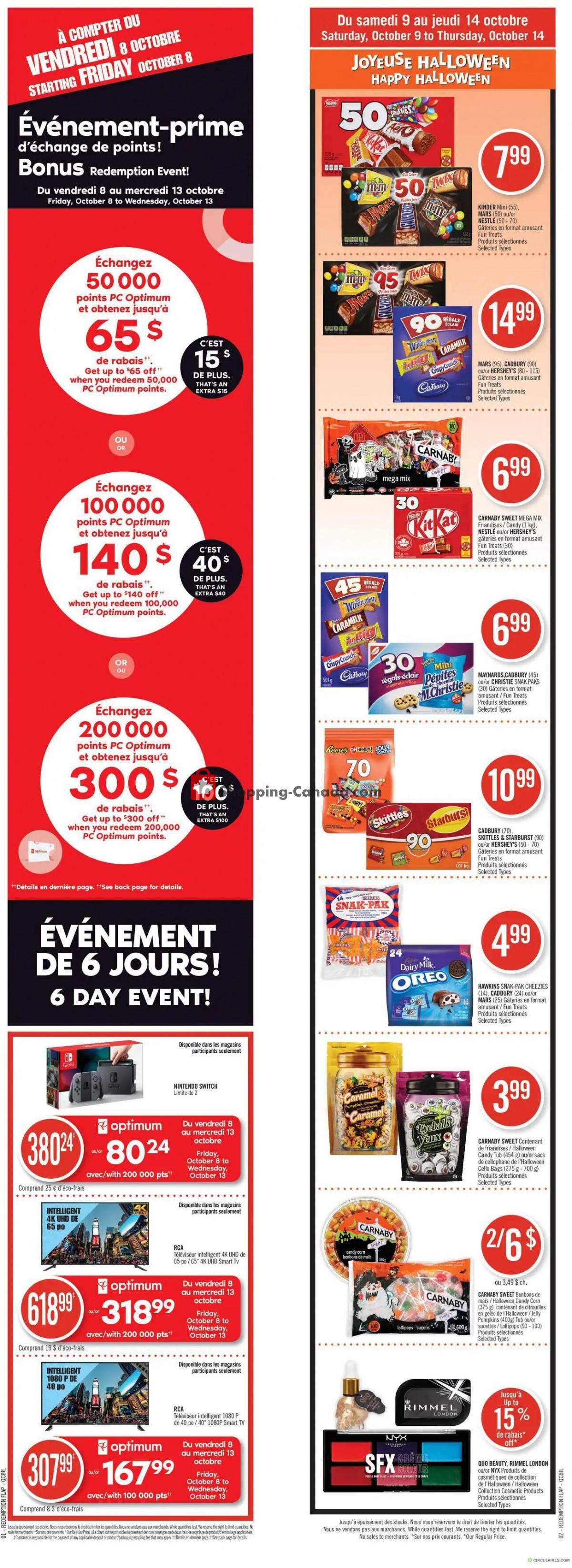 Pharmaprix flyer from Saturday October 9, 2021 to Thursday October 14, 2021 - page 2